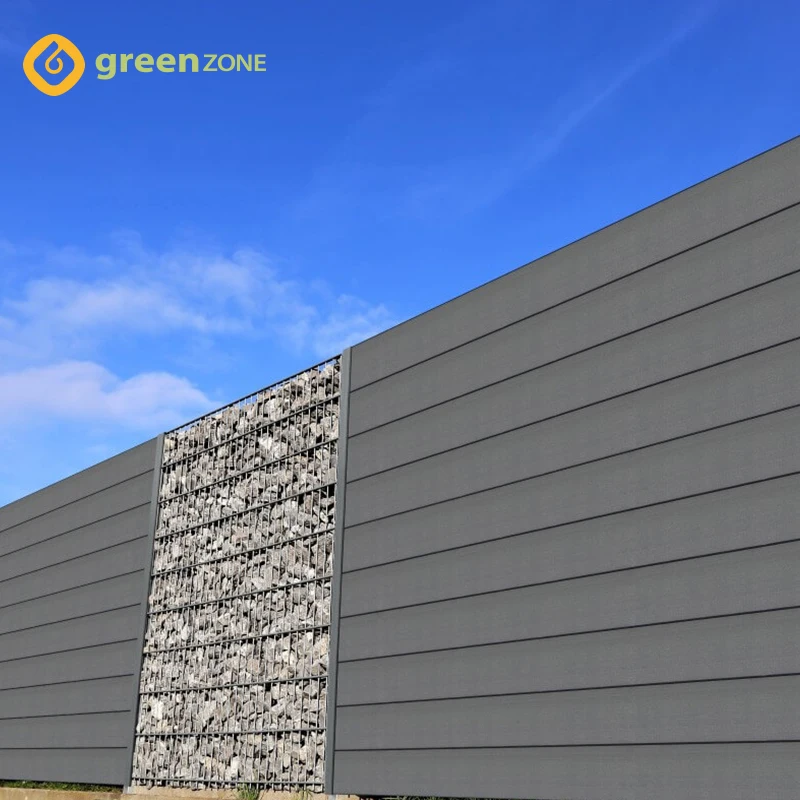Greenzone wood plastic composite fence pvc horse fence farm fencing material