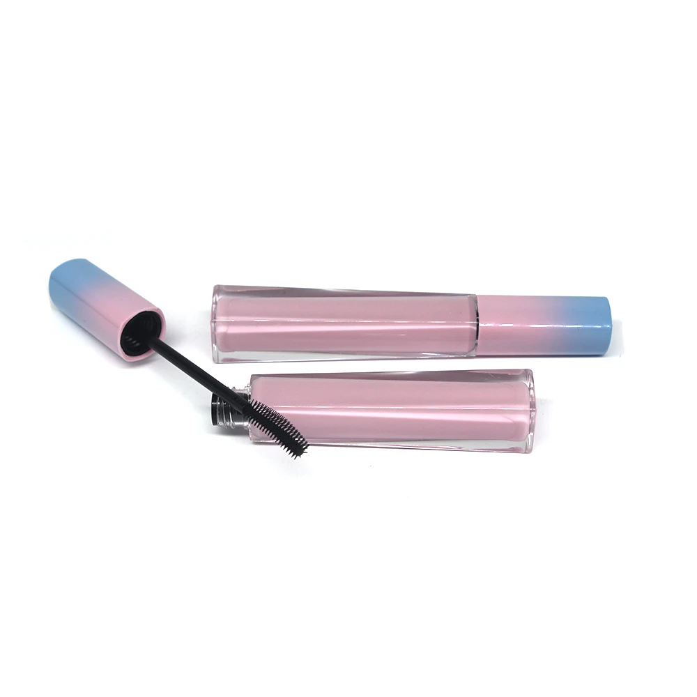 Wholesale factory 4D Eyelash fiber and liquid mascara bottles brushes packing with private label brand mascara tubes