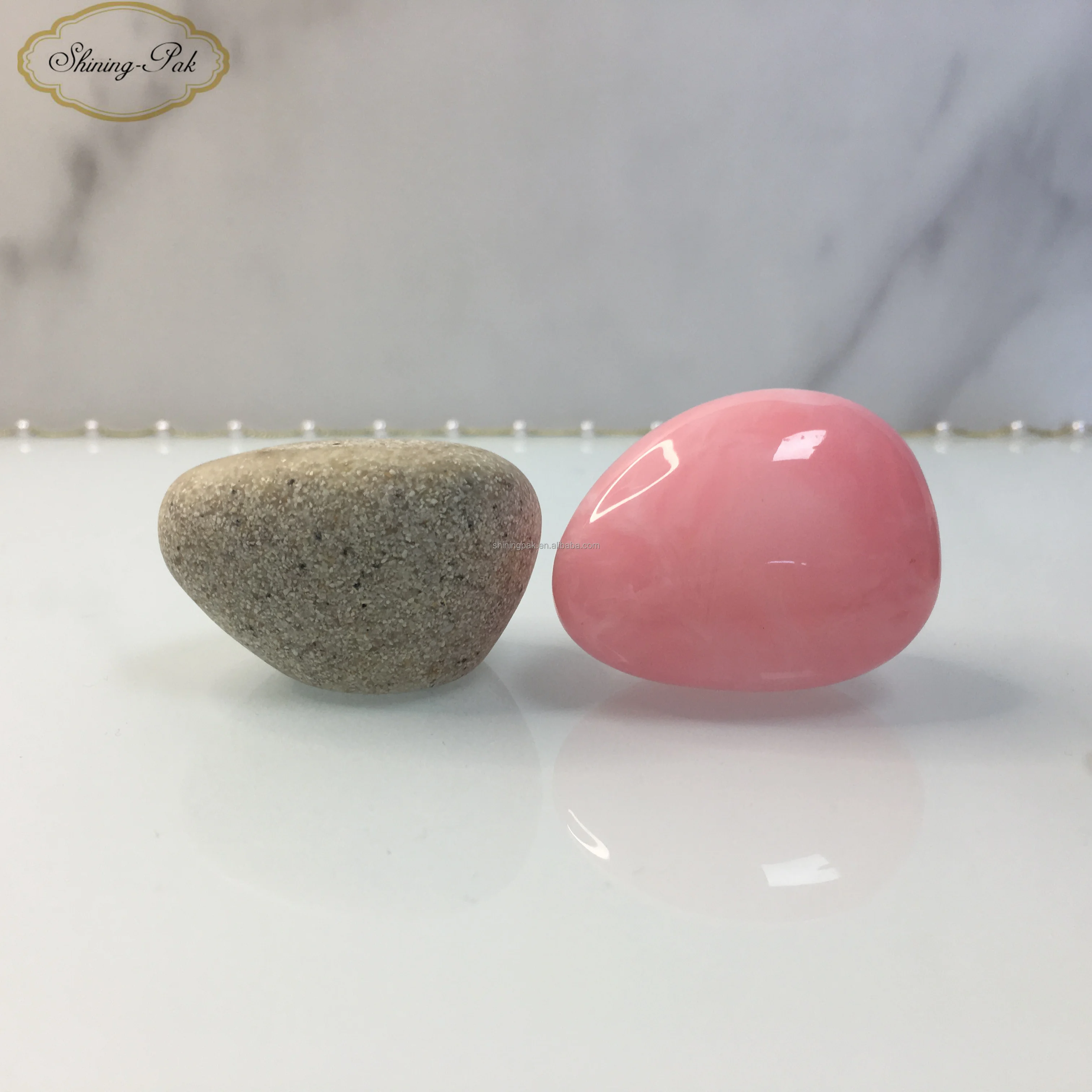 Wholesale Luxury Perfume Packaging Accessories Round Artificial Stone Resin Perfume Bottle Cap