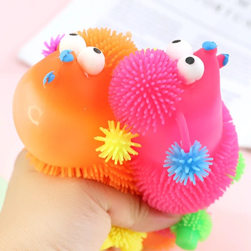 Hot selling Shark Pig Rabbit Big eyes TPR puffer ball cute animal toys stress relief Squeeze Ball for Kids and Adults