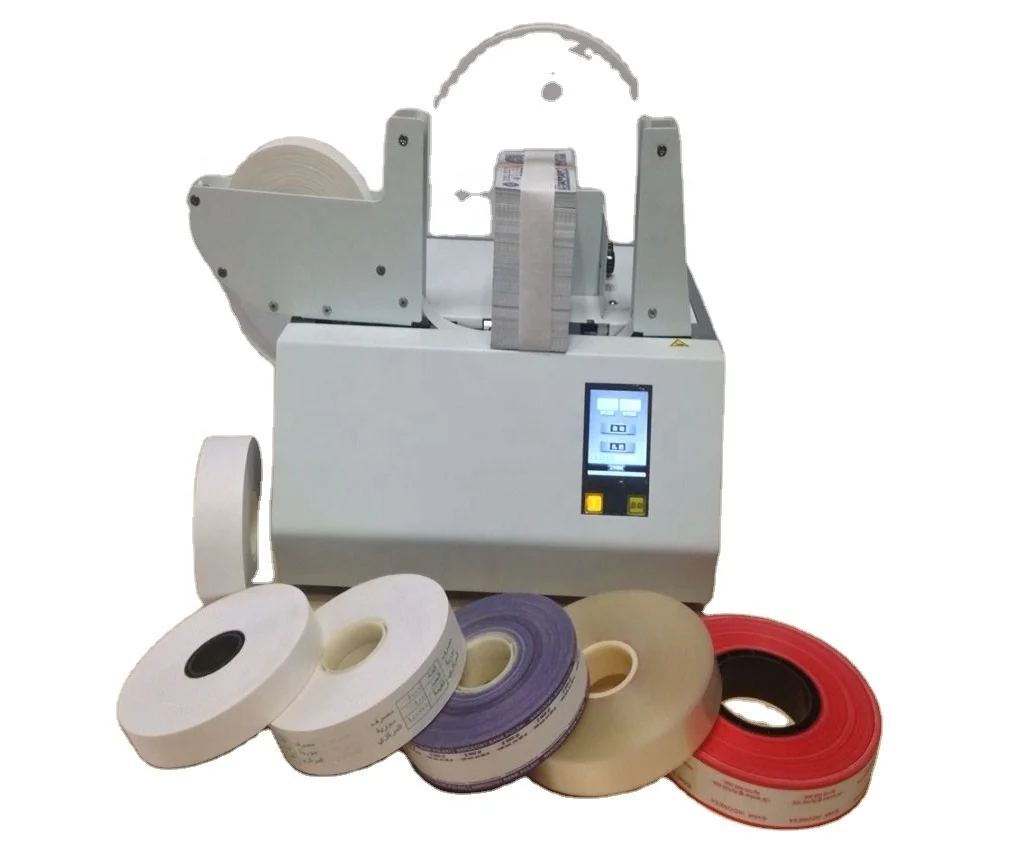 Desktop small banding machine 20mm width paper and opp tape roll automatic banknote strapping machine
