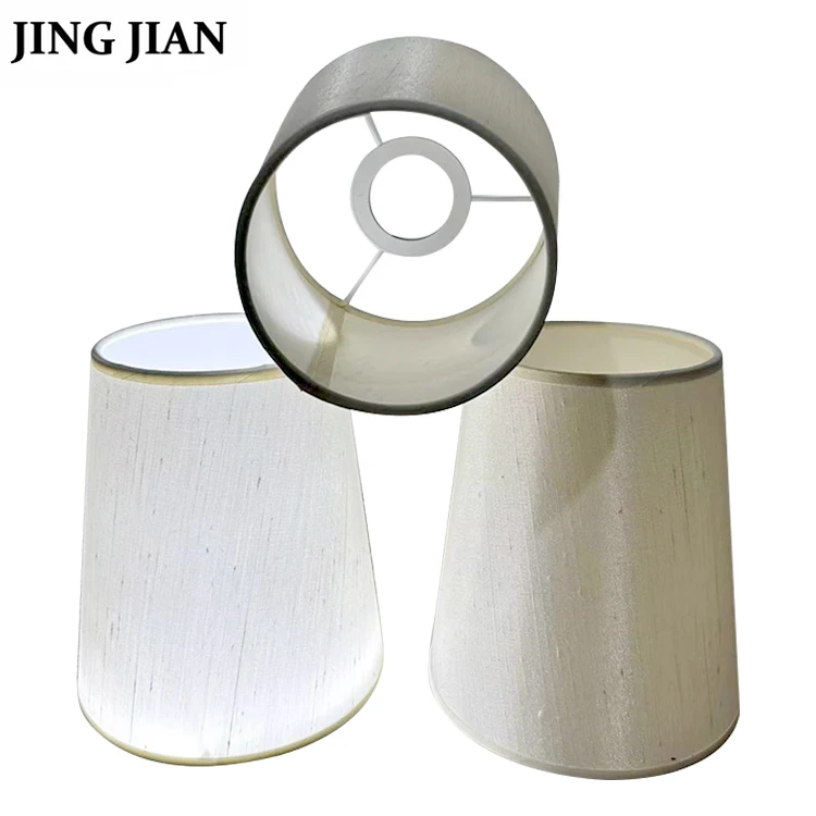 Modern Custom Lamp Covers Hotel Lamp Shades Round Fabric Table Lamp Shade Night Light Lampshade