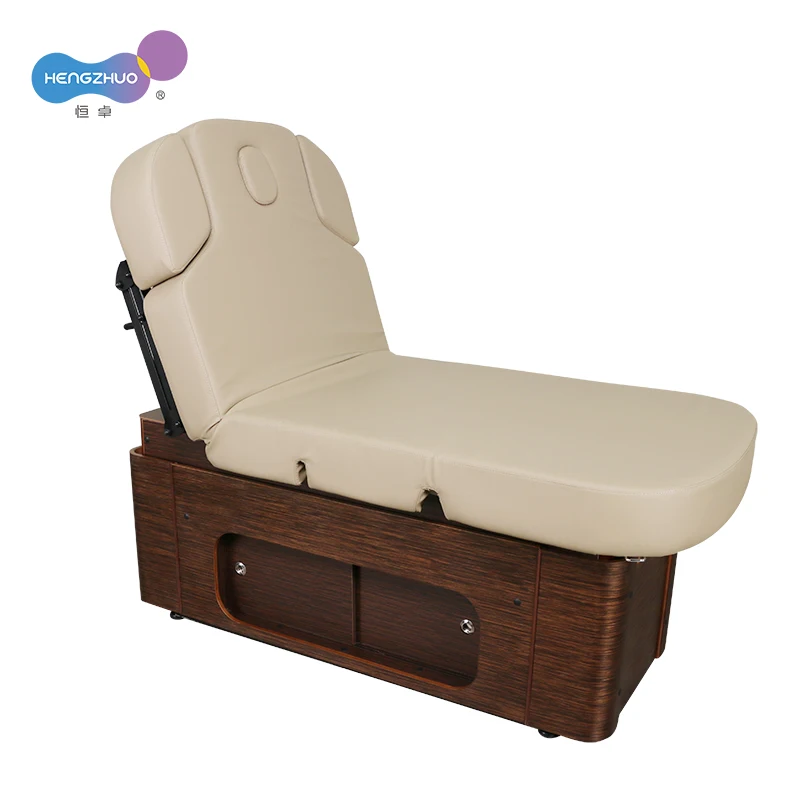 Luxury Spa 4 Motors Electric Adjustment Ultra Soft Massage Table Bed