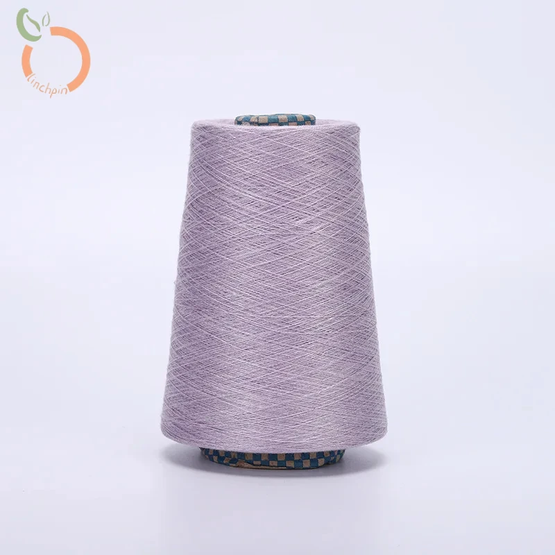 Cotton Combed Yarn 60/40 60% Cotton 40% Polyester 32S/2 Ring Spun Yarn Hot Sale Polyester Cotton Blended Yarn For Crochet