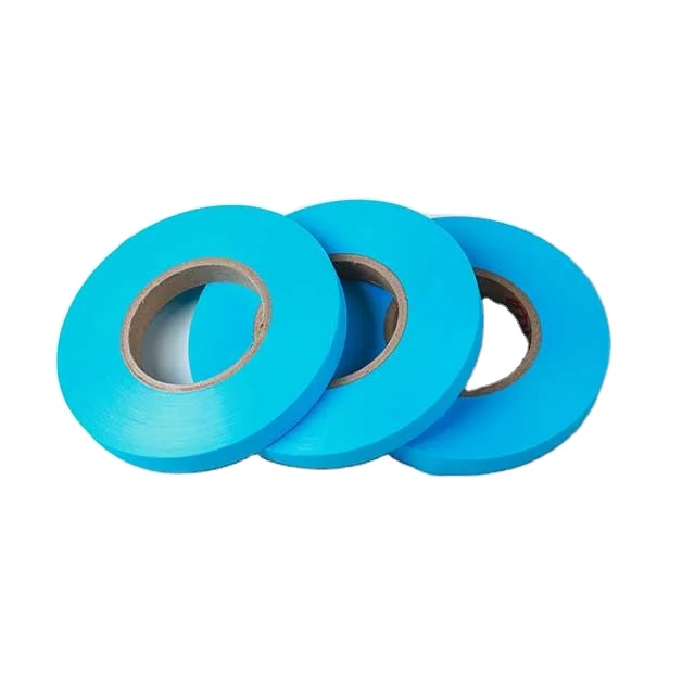 Single Side Adhesive Cover Sewing Trace waterproof pe EVA heat seal tape Hot Melt blue Seam  Sealing Tape
