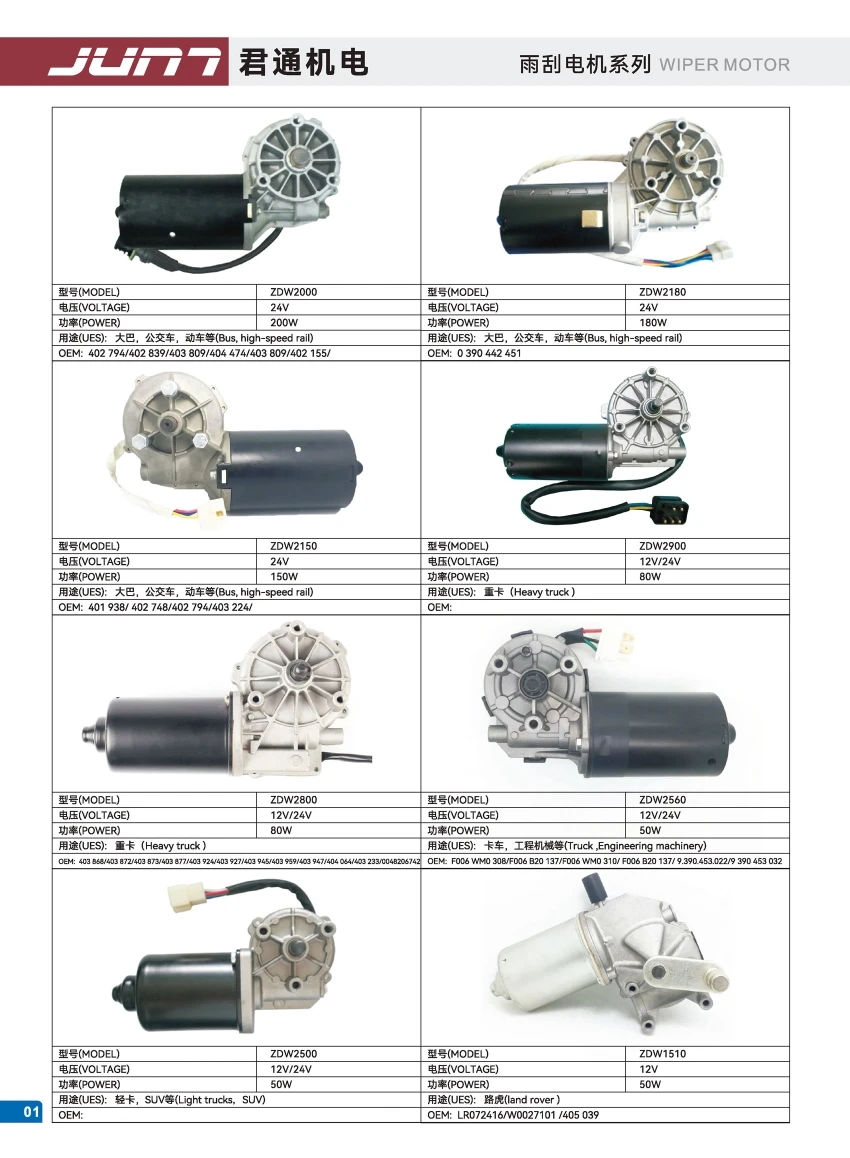 car wiper motor OEM 0390116050   151055968  230102  High Quality OEM Auto Motor Group  China Made Hot Sale Wiper Motor