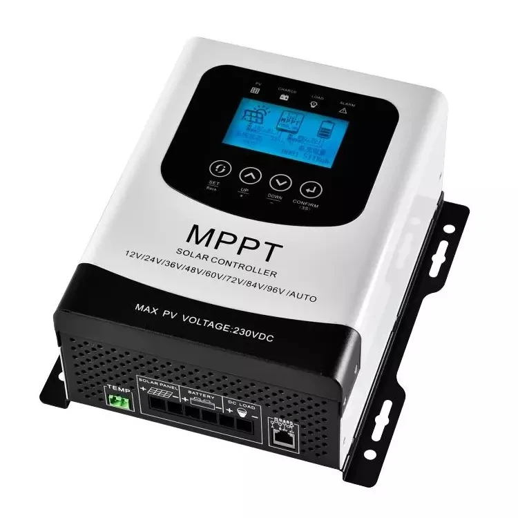 New 12V/24v/36v/48v MPPT Solar Charge Controller 30a 40a 60a 80a 100 amp Panel Charger Controllers with WIFI