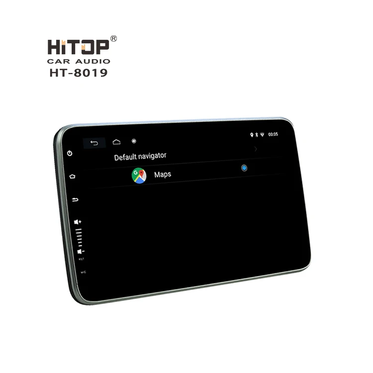 FM Modulator 2 Din DVD Video Thin Touch Screen Display Car Android Player 10.1 Inch
