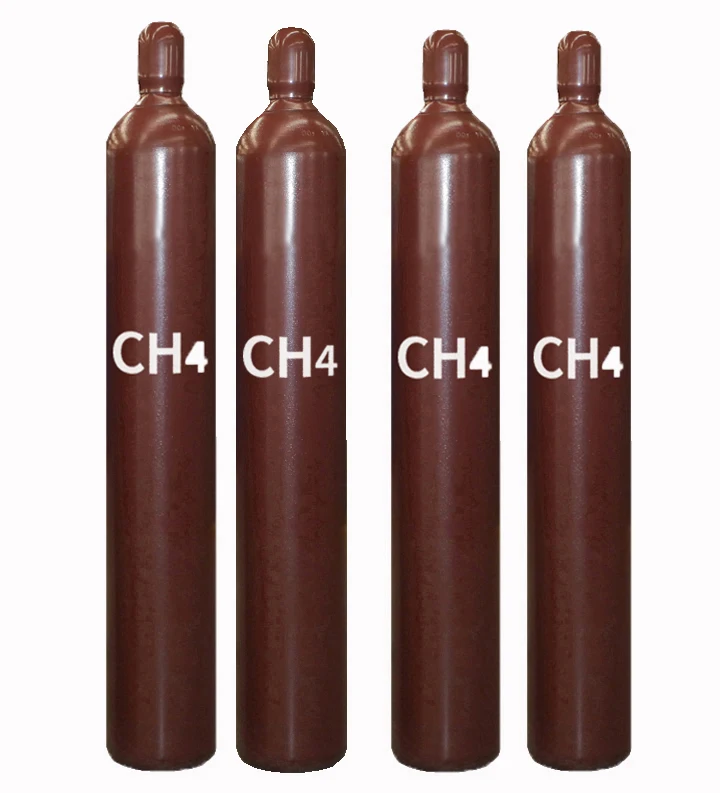 High Purity  CH4 Methane Gas 99.999% Methane