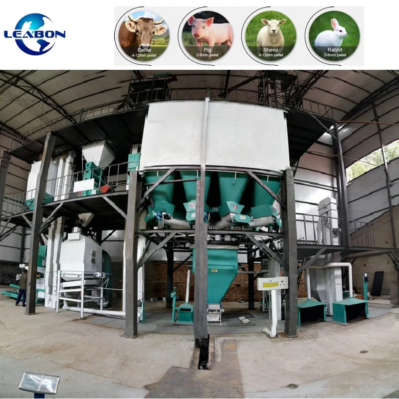 1-3T/H CE Animal Feed Processing Equipment Poultry Chicken Feed Pellet Mill Machine Chicken Feed Processing Machine PRICE