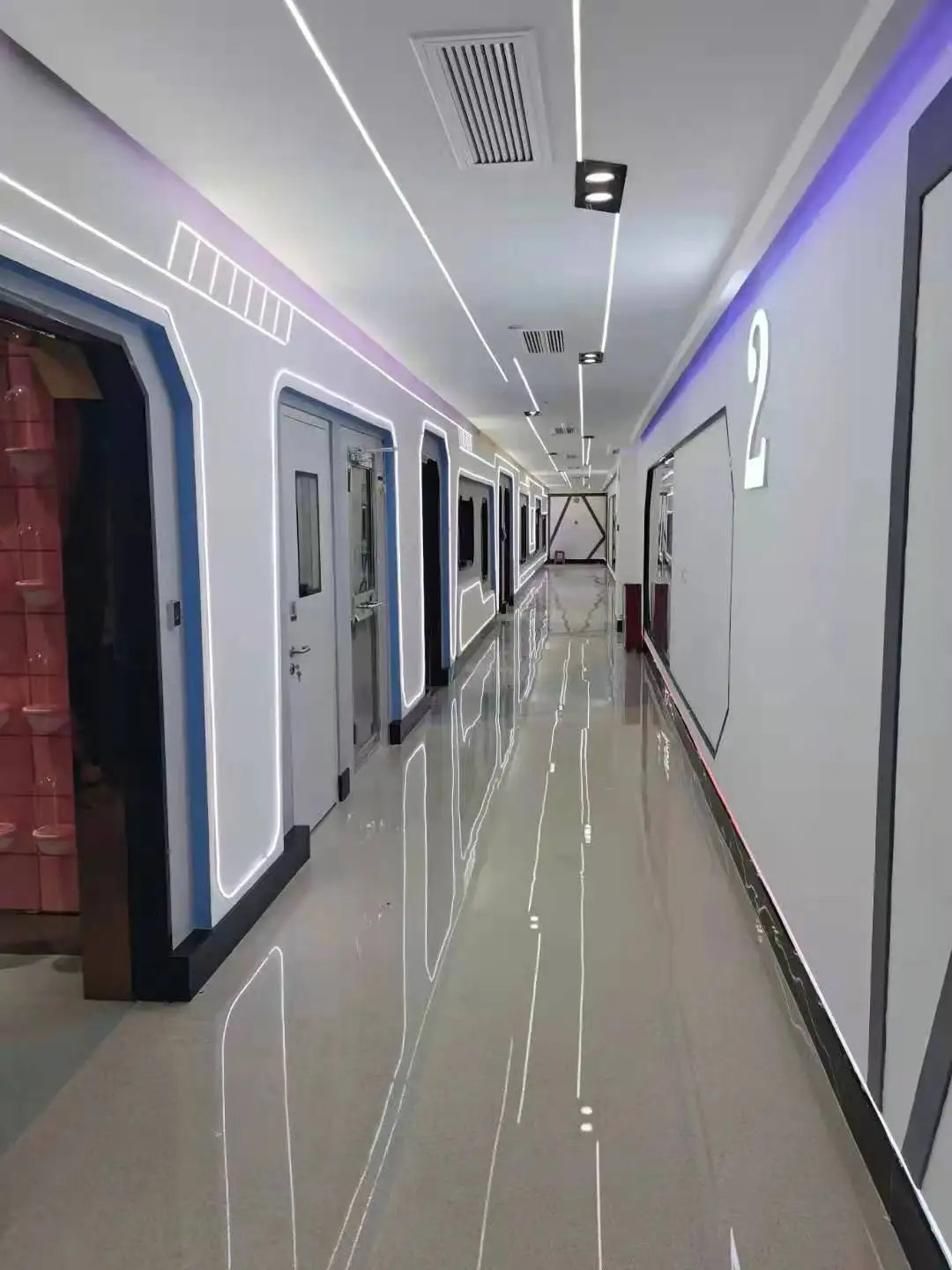 Factory Price Portable Cleanroom Project GMP Standard Customization ISO Class air shower clean room