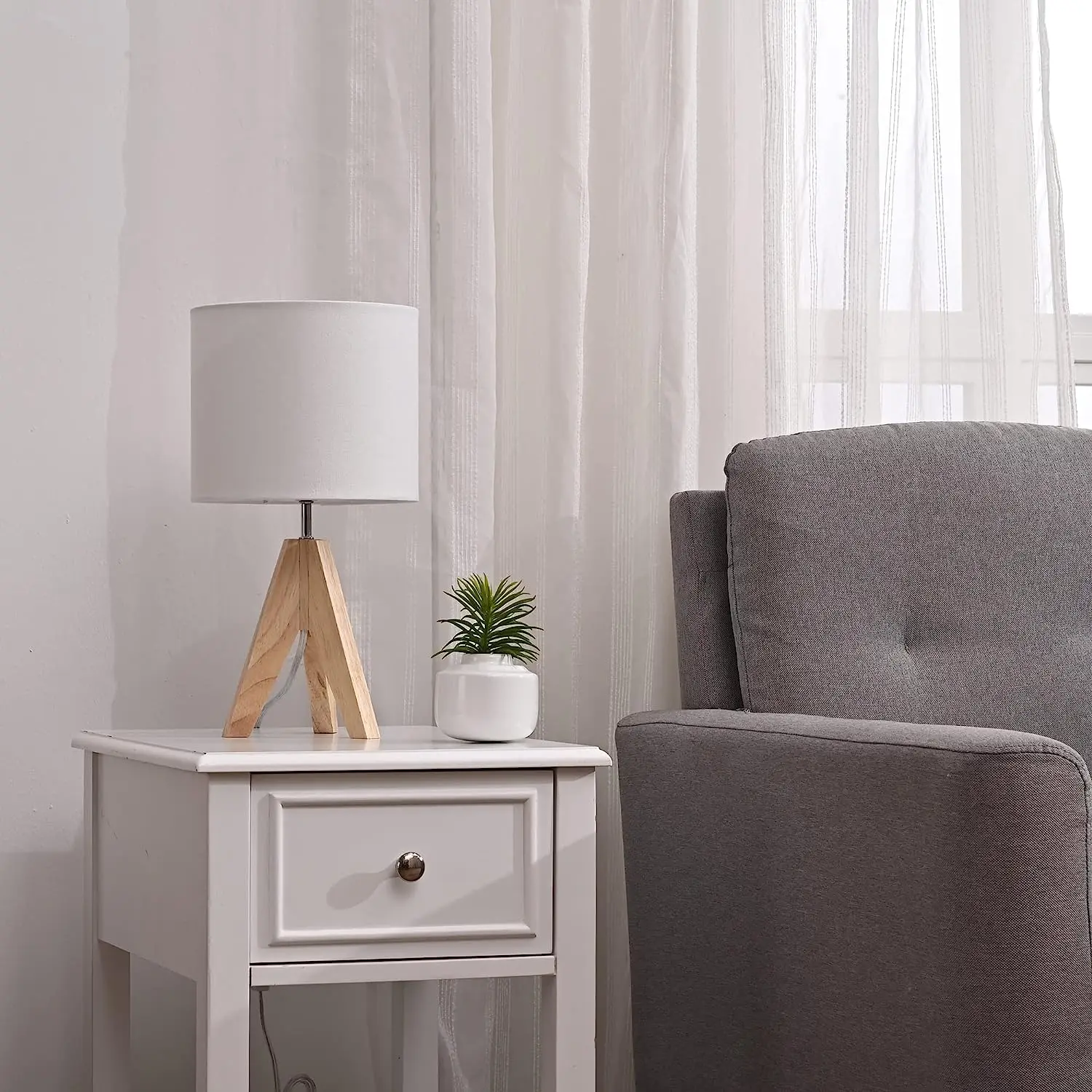DIY Custom Photo Wood Holder Wooden Flexible Usb Rechargeable Reading Light Led on Desk Lamp Dimmable Bulbs Led Table Lamp