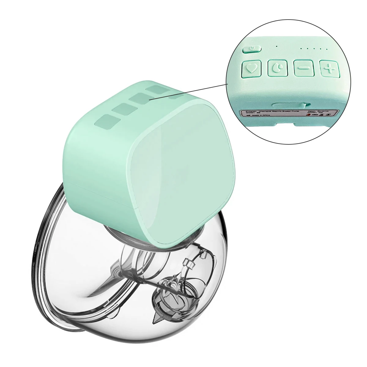 Handsfree Wearable Double Electric S9 Breast Pump 2 Modes 5 gears Breast Feeding Pump Supplier