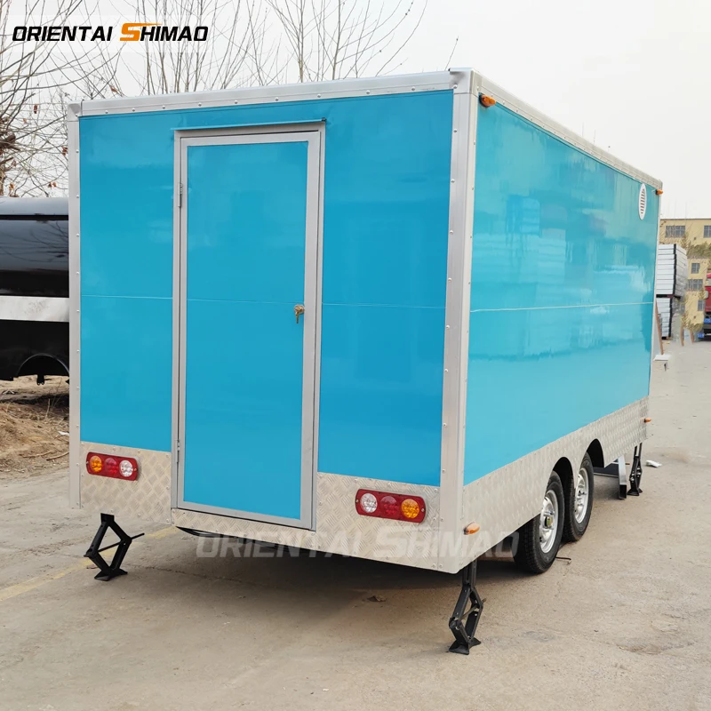 ORIENTAL SHIMAO fast truck taco elektro Street mobile food van ice cream cart coffee trailers for sale made in china