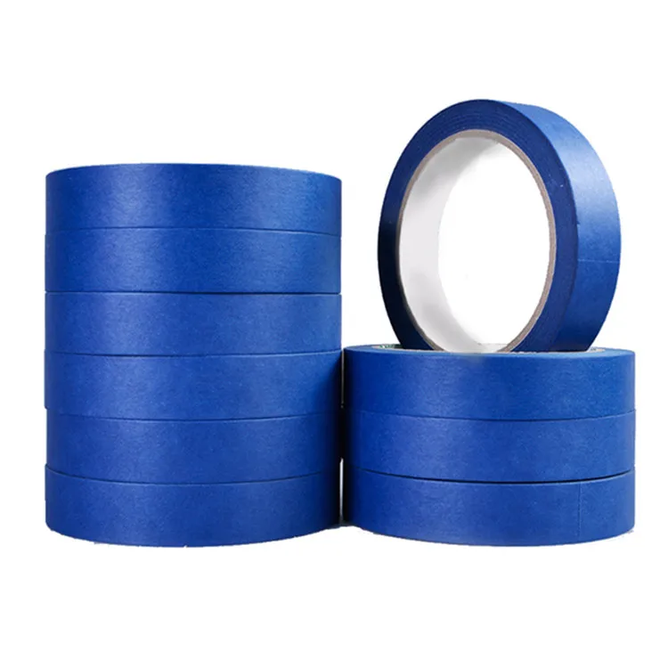 China Maskin Tape Price Roll Painting Automotive Crepe Paper Manufacturers Making Masking 60 Temperature OEM Masking Tapes