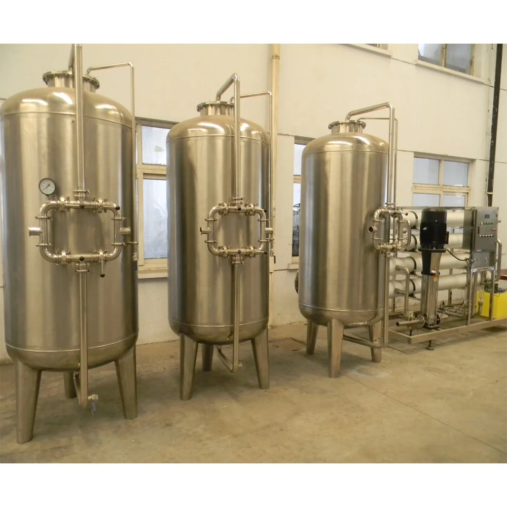 
 Промышленная система очистки питьевой воды обратного осмоса RO  