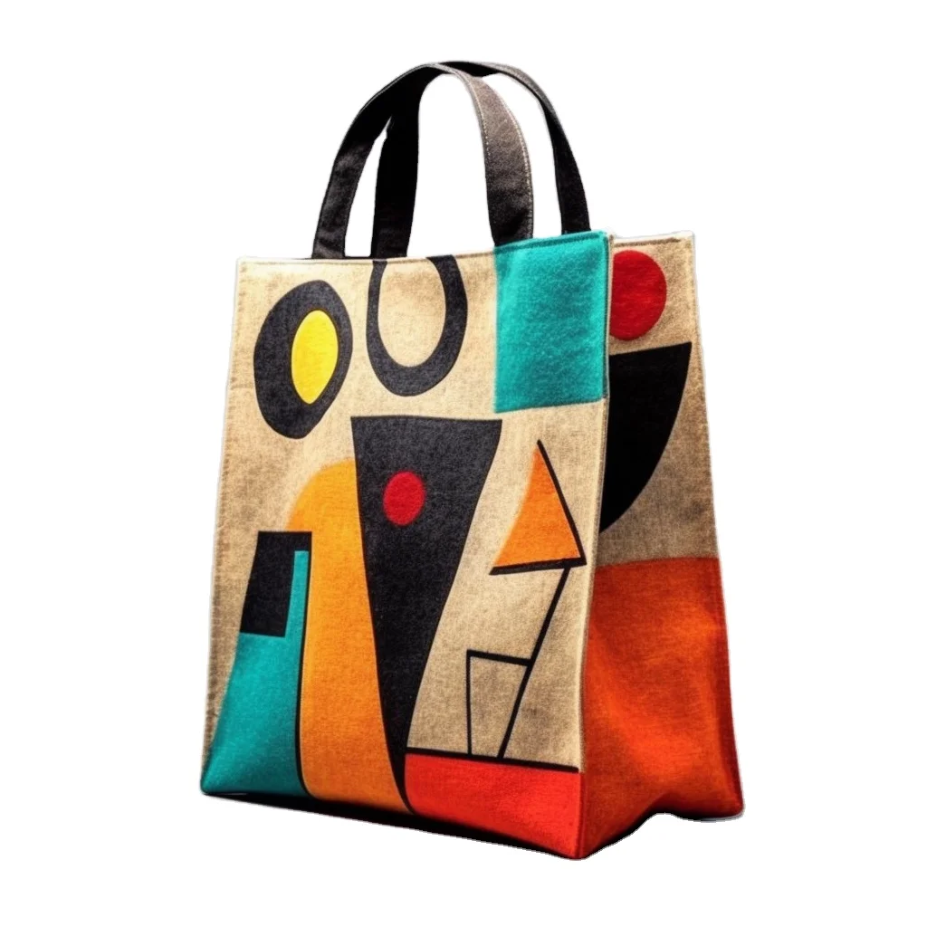 fashion extra large eco friendly reusable embroidery tote shopping durable jute bag