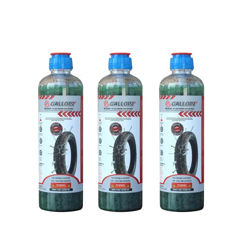 Electric vehicle tire self-replenishing fluid GALL 380ml motorcycle Special repair adhesive for vacuum tires
