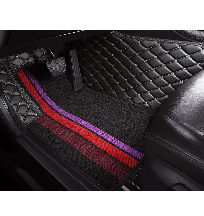3d 5d luxury fir winter use car floor mats for qashqai toyota rav 4 vios honda accord opel astra j prado 120 dodge durango