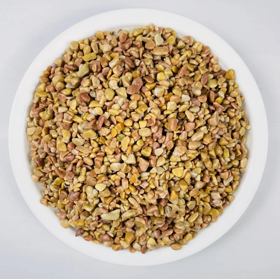 river rocks pebble stone grey pebble wash rock colorful gravel rainbow stone for Landscape road design