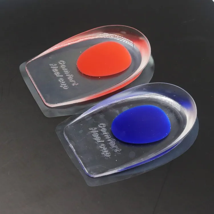 Gel Heel Lifts Height Increase Insoles Shoe Inserts Pads Raise silicone heel cups
