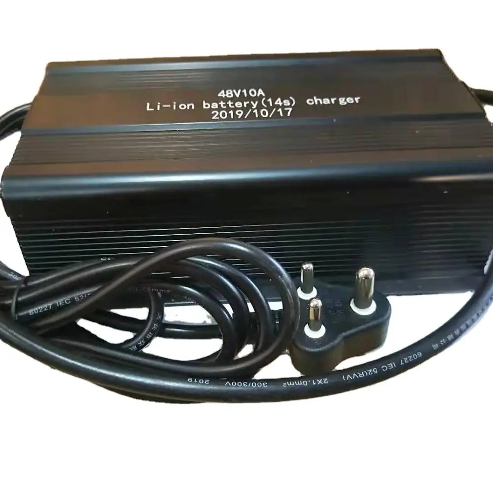 
48v 10a battery charger 48v lifepo4 lithium ion li-ion lead acid for electric bike forklift scooter golf cart battery charger 