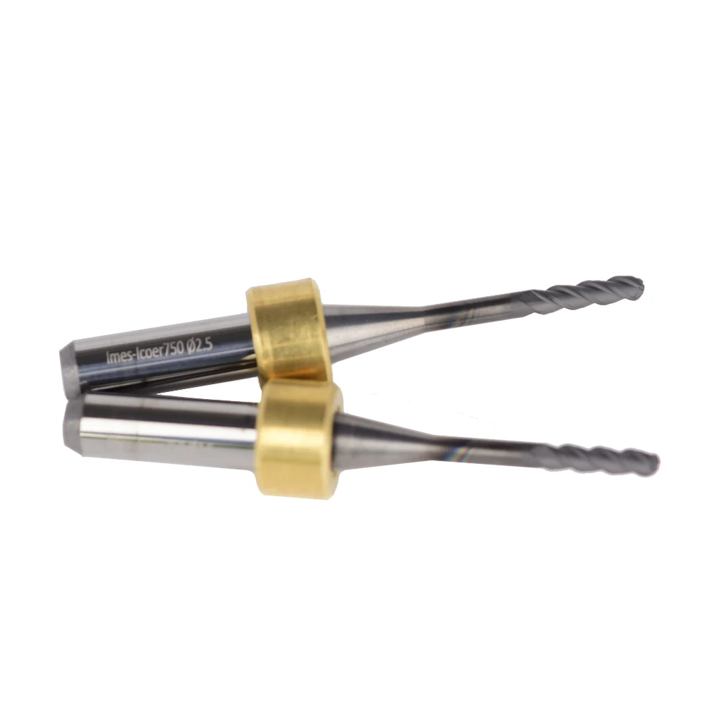 Weix  Russia Hot-Selling CAD/CAM Dental Milling Burs CVD Diamond Coating Dental End Mill Fit For Imes-Icore Machine