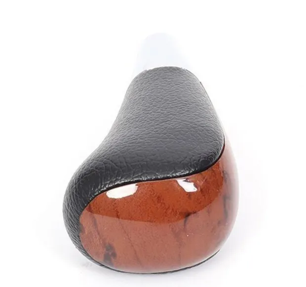 Wooden grain black beige automatic gear shift lever handball for  Camry corolla