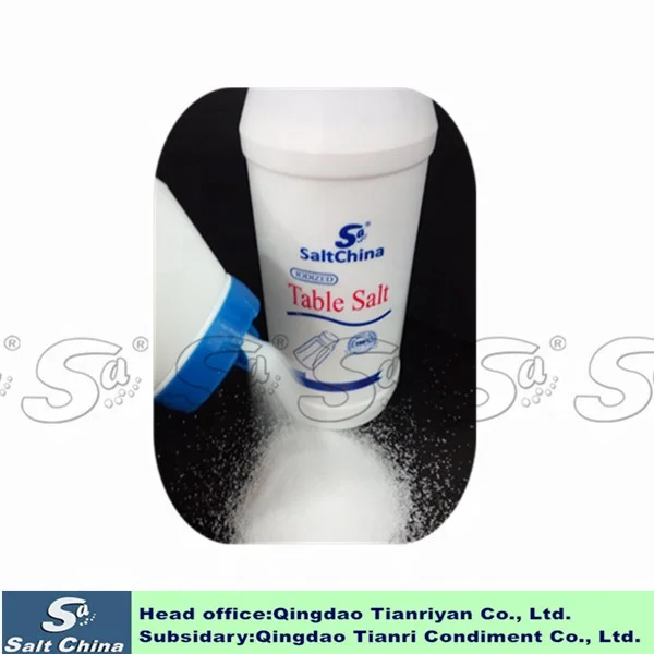 Iodized table salt with adjustable shaker Top grade table salt Plastic bottle packing OEM ODM welcome