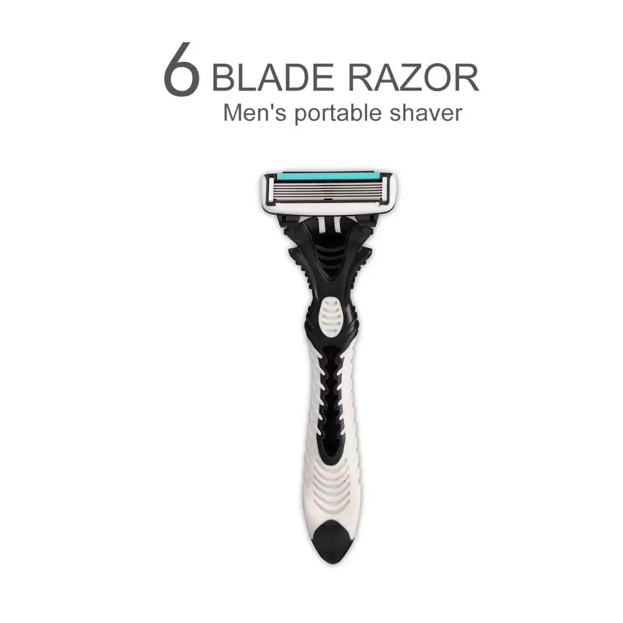 Stainless steel blade face portable plastic handle shave manual shaver razor