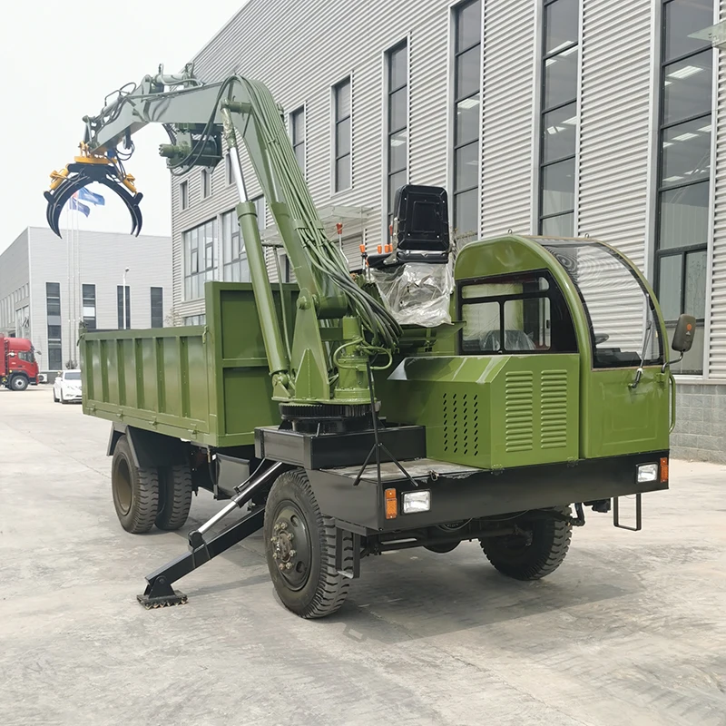 High quality machines dumper truck 20 ton Wheeled type dumper crane truck mounted excavator for sale
