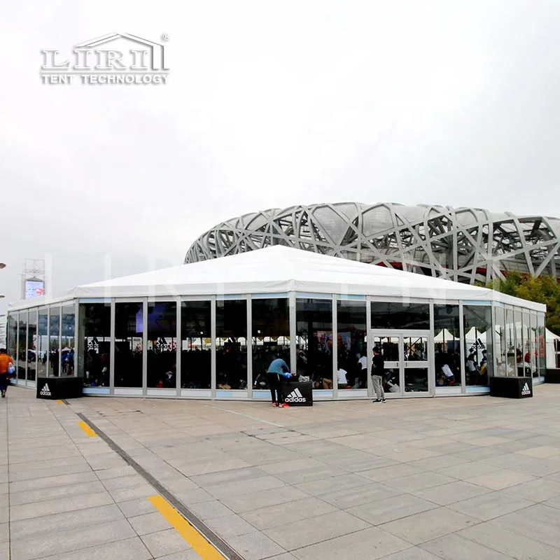 New Style Multi Side Circle Marquee Events Personalized Tent for Running Marathon