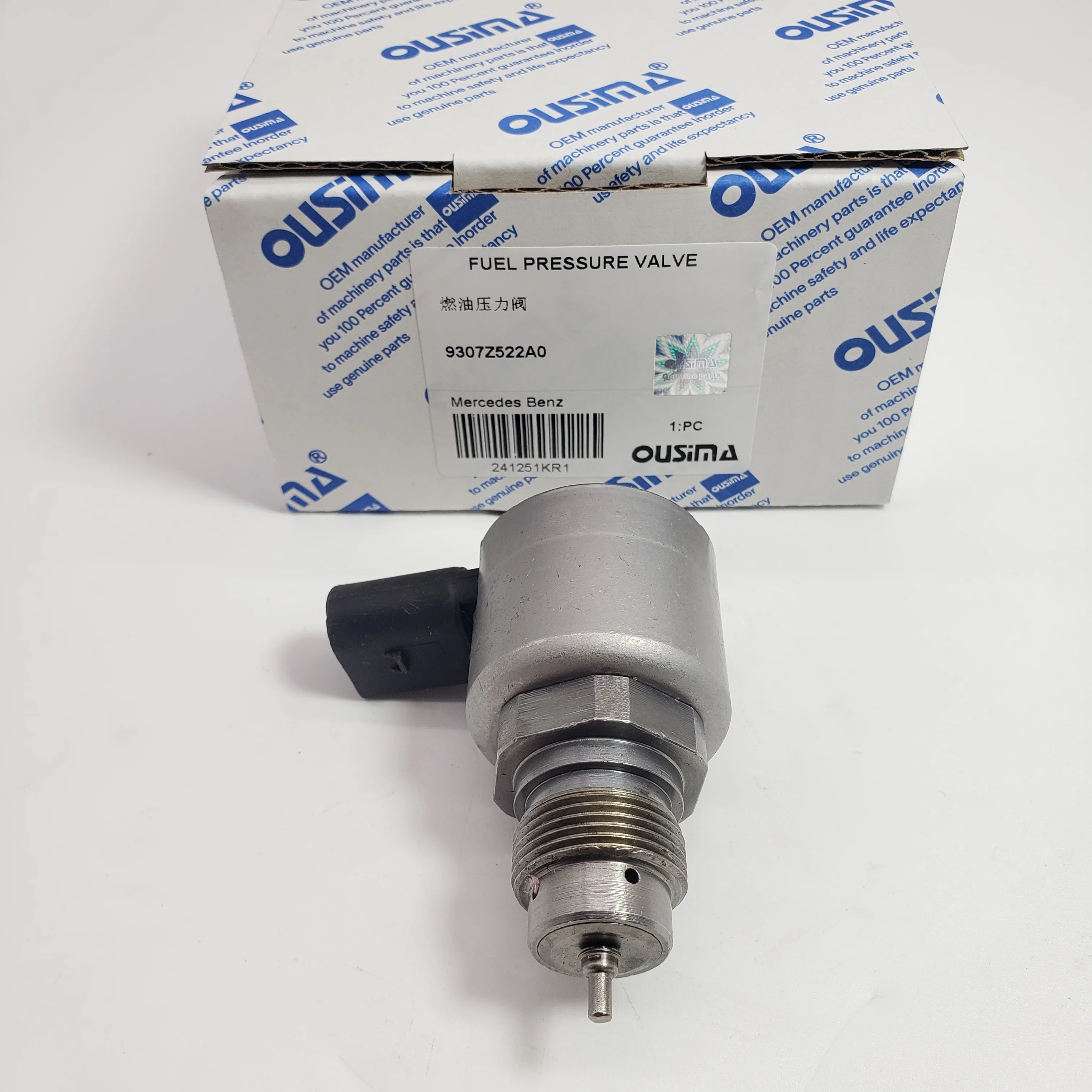 OUSIMA 9307Z522A0 Fuel Pressure Valve Excavator Machinery Parts for Mercedes Benz Construction Machinery Parts