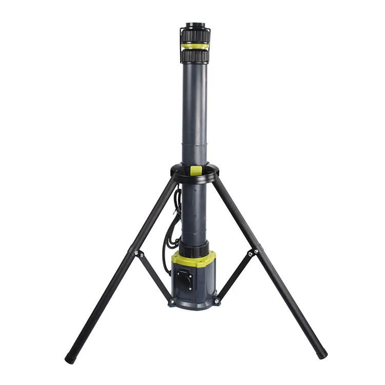 China Supplier  portable Tripod 360 degree beam angle led floor work lamp tripod work light