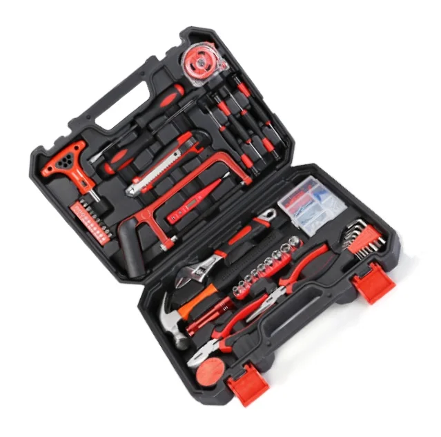 High Quality 43-Piece Combination Hand Tool Kit Electricians Carpenters Cutter Bits Soft Case OEM ODM Customizable Support