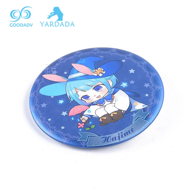 2022 promotion gifts wholesale cheap round full color printing button badge wholesale