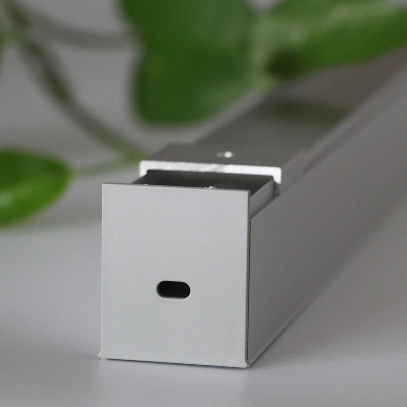 35-41mm 6063 t5 extruded aluminum decking polycarbonate cap accessories with aluminium profile connector