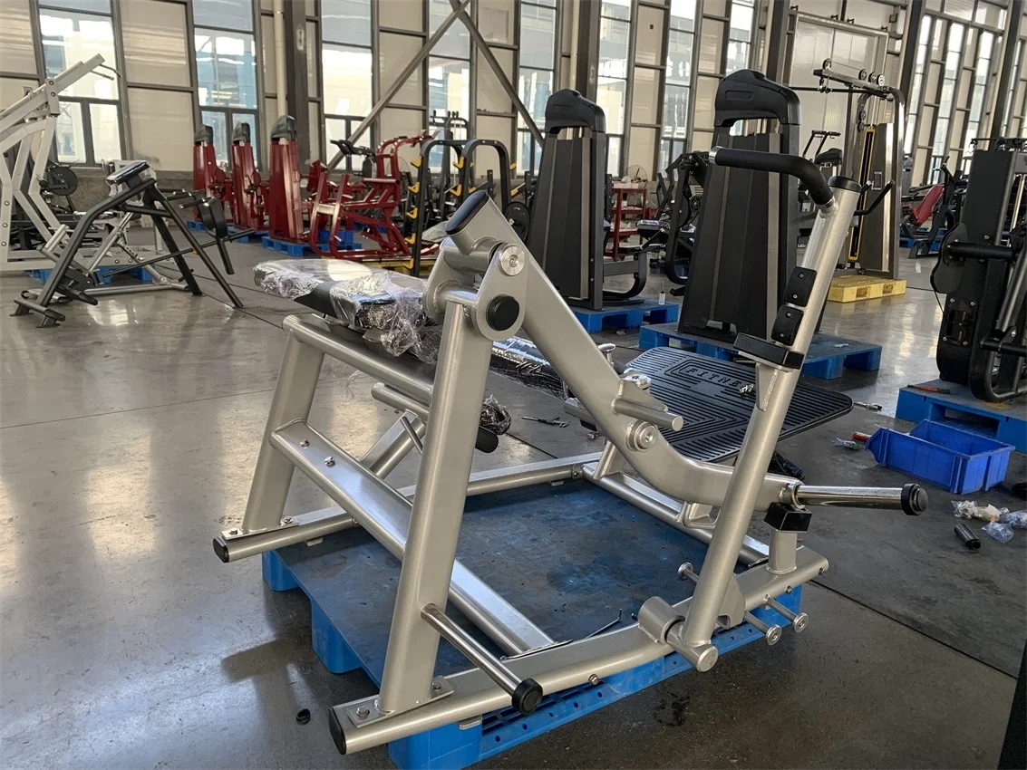 Gym Commercial Fitness Strength Training Plate Loaded Hip Thrust Bridge Machine Matrix Glute Trainer