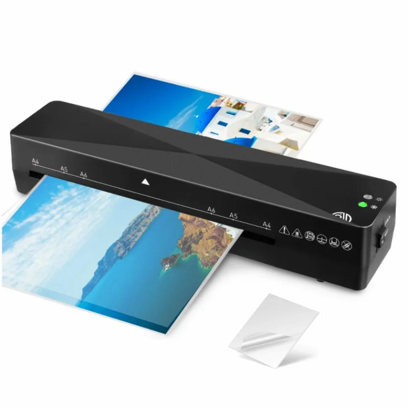 Perfect Office School Use 90s Fast Warm-Up A4 A5 A6 Heat Press Laminating Laminator Machine