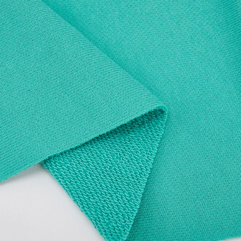 Good quality 55 cotton 42 nylon 3 spandex fabric polar fleece fabric for long sleeve base shirt