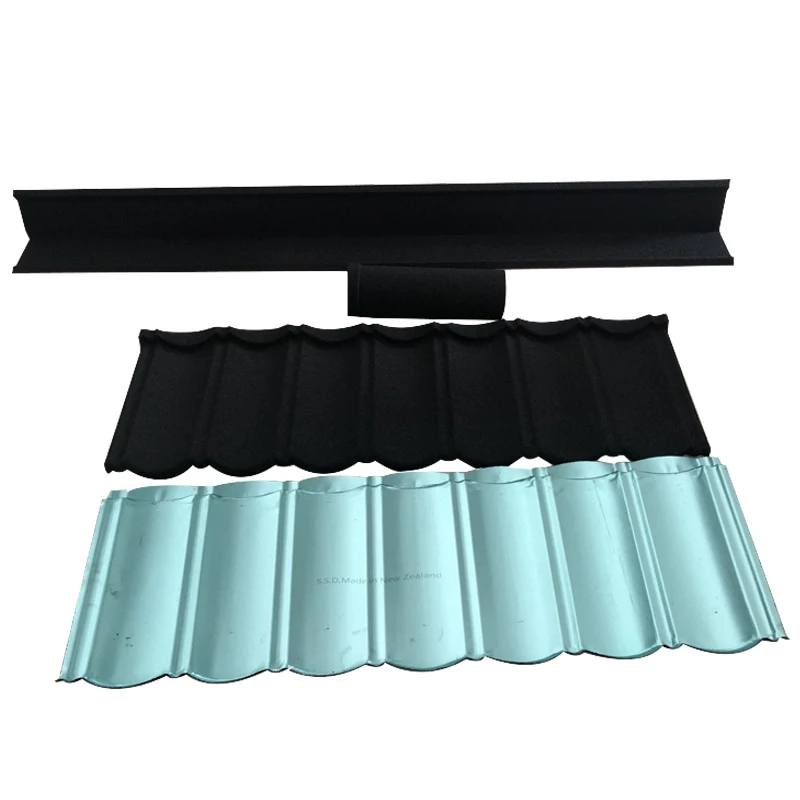 
Free Sample Cheap Roofing Tiles Stone Coated Roof Sheet Metal for Jamaica 