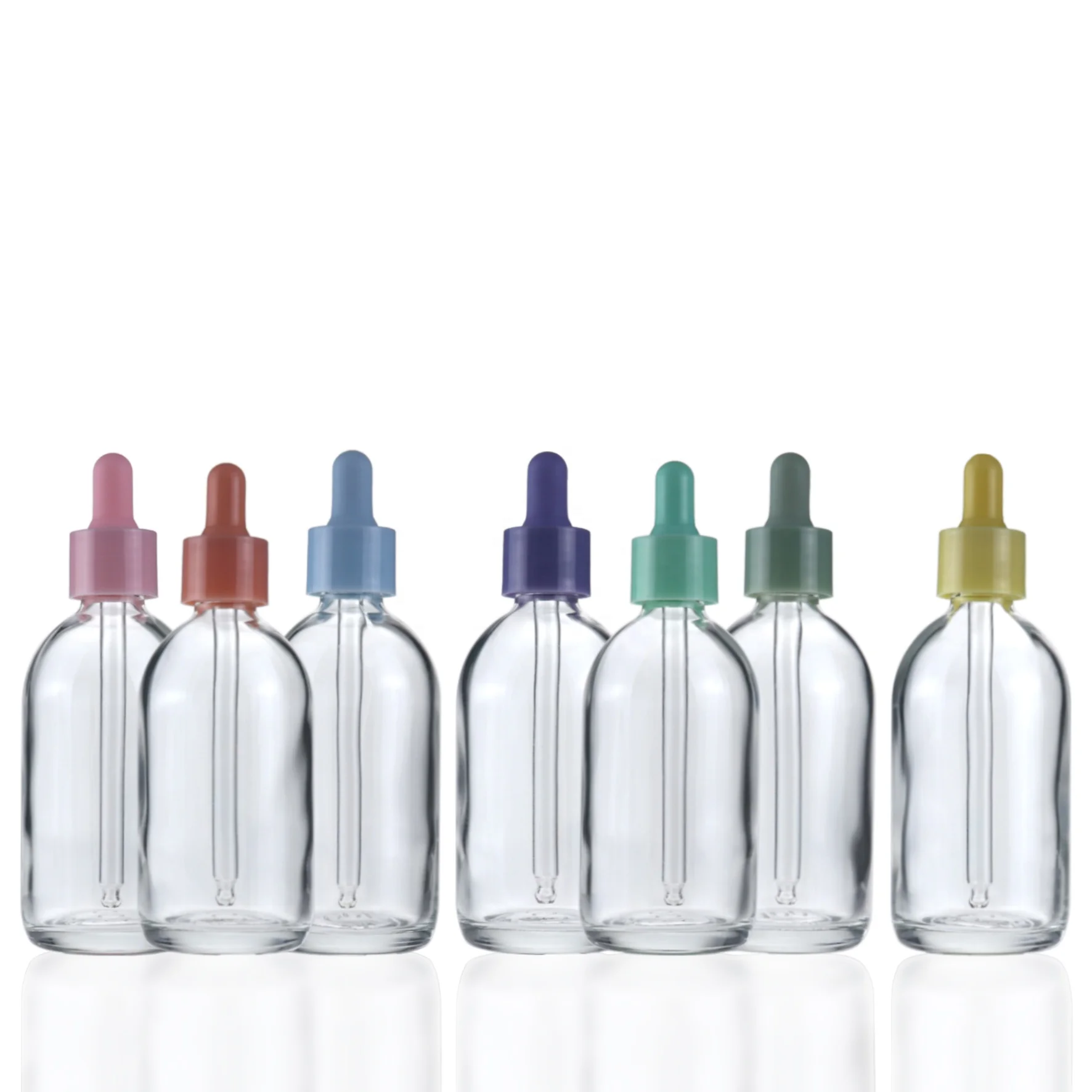 100ml 24 k luxury bottles essential oil serum bottle with box for cosmetics packaging