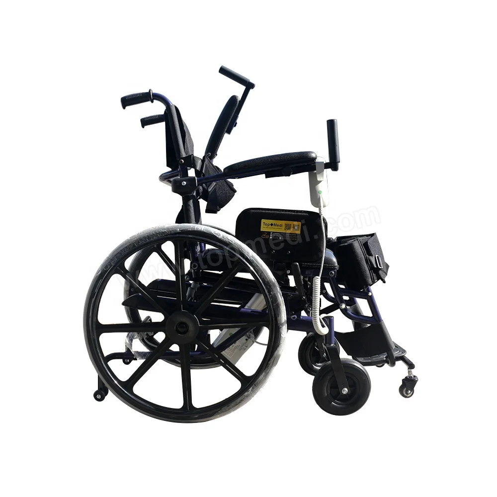 Quick Detachable Wheels Remote Control Electric Lifting Standing up Wheelchair