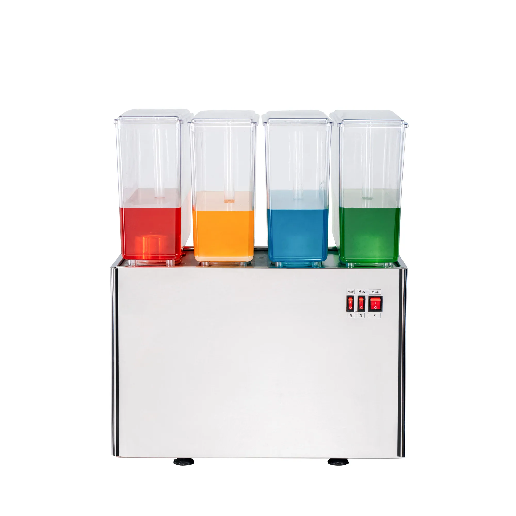 CE certificate mixing or spraying juice dispensers 9L with 3 tanks