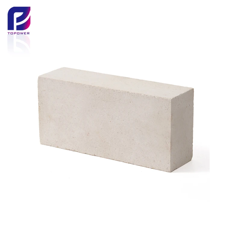 Good thermal shock resistance fireproof 99% al2o3 refractory brick white sintered corundum brick for heating furnace