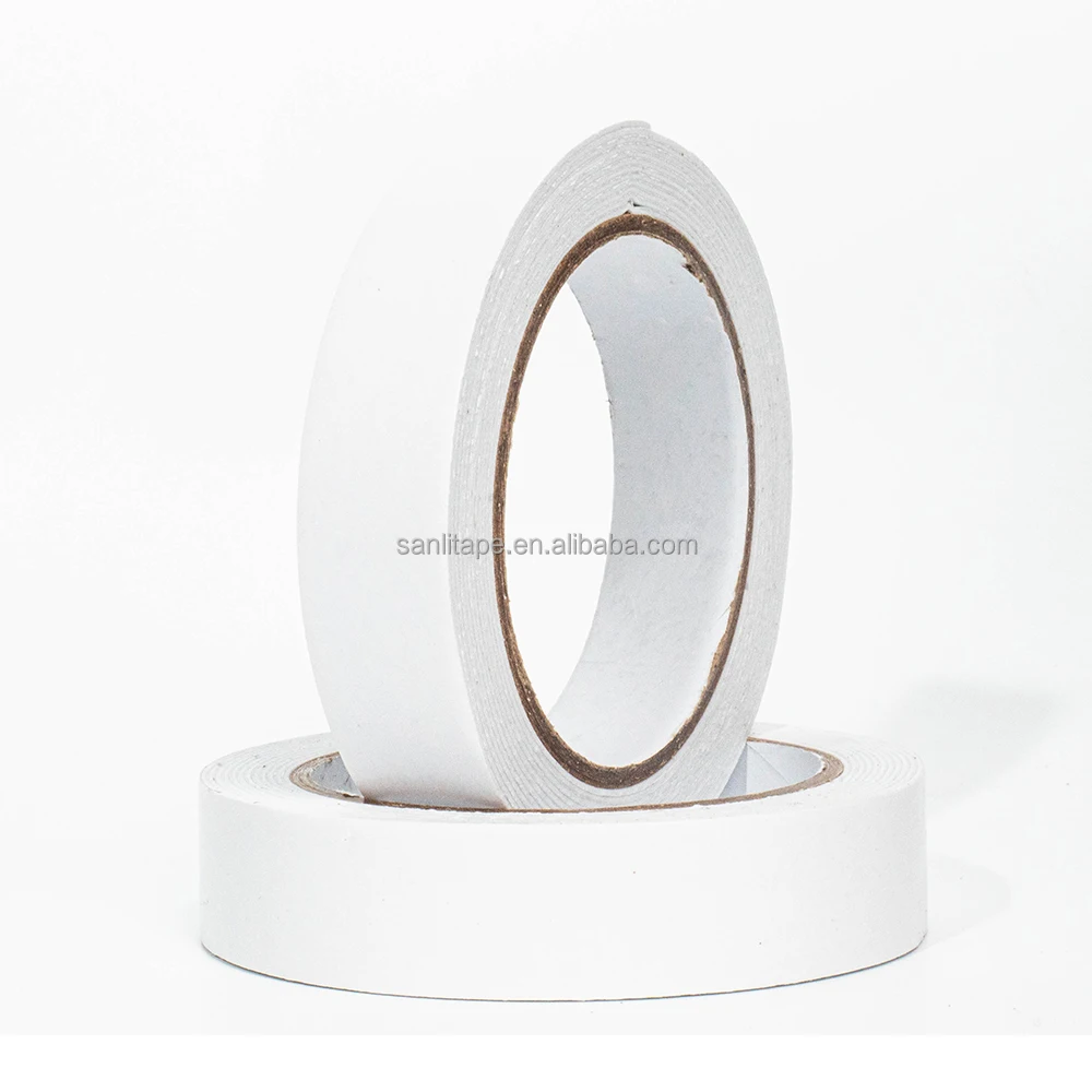 Custom acrylic plastic mirror glass mounting tape 0.8mm 1mm 2mm 3m double sided self adhesive eva foam sheet tape