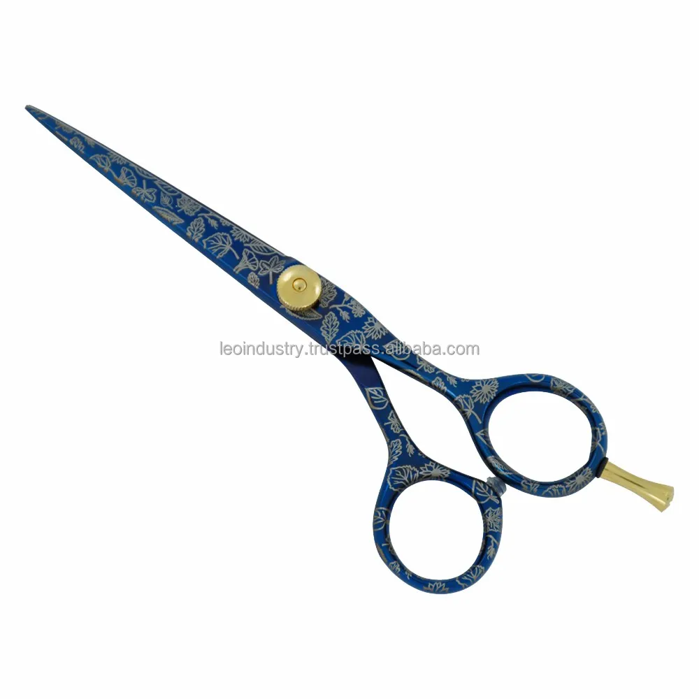 TOP GRADE Hairdressing Scissors JP 440C Professional Barbers Cutting Scissors Thinning Shears Hair Scissors