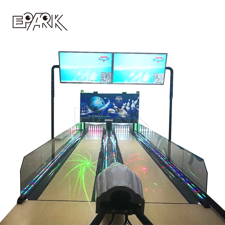 Recreational Health Entertainment Game Equipment Bowling Game Machine with Double LED Screen Hot Selling
