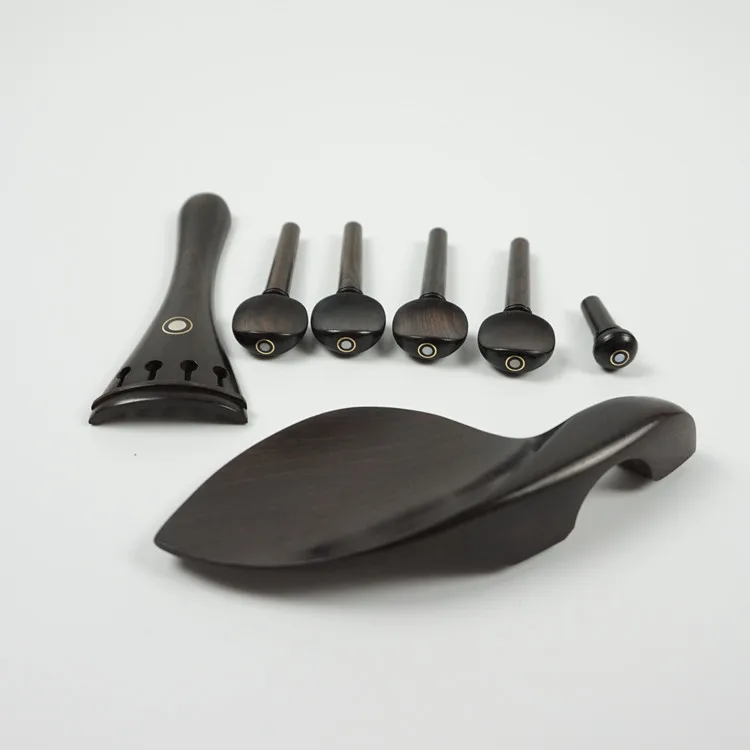 china ebony  violin with ebony pegs and ebony tailpiece