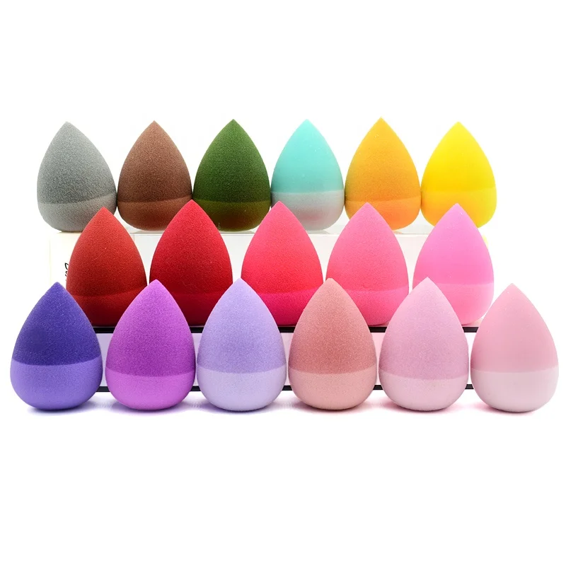 Wholesale  New Arrival Silicone Cosmetic Puff Beauty Sponge Blender High quality Soft Beautiful Sponge